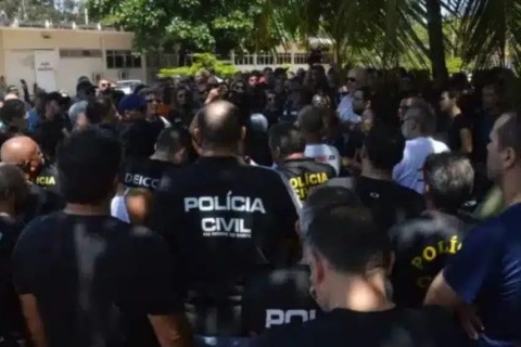 Insatisfeitos com o governo petista, Policiais Civis do RN iniciam paralisação geral a partir desta terça-feira (23); VEJA VÍDEO