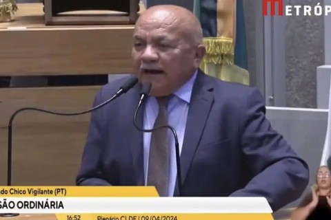 Deputado petista erra pronúncia e chama Elen Muski de vagabundo; VEJA VÍDEO