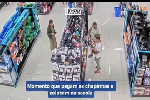 Vídeo Mostra Trio Furtando Loja da Havan em Maceió: Ajude a Identificar os Criminosos