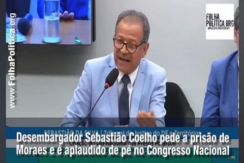 Desembargador Aposentado Recebe Aplausos no Congresso Após Críticas ao STF
