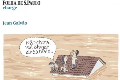 Charge da Folha de S.Paulo revolta brasileiros que pedem a prisão do chargista