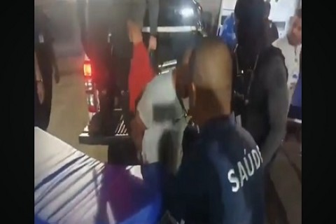 Vídeo mostra o miliciano Pipito chegando morto em hospital após ser baleado em Santa Cruz