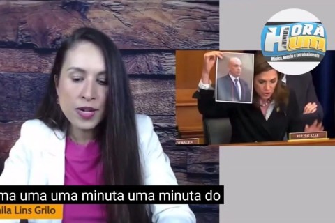 A Juíza Ludmila Lins Grilo Discute Possíveis Medidas do Congresso Americano em resposta a Violações de Direitos Humanos no Brasil